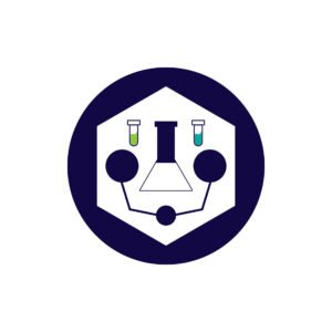 chemistry logo template illustration free vector (1)